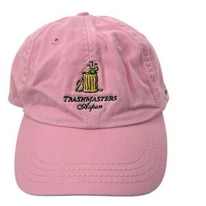 Trashmasters Aspen Colorado pink golf hat 100 percent cotton